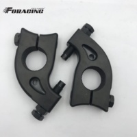 Foracing Nouvelle Barre de Torsion Noire en Titane 1-3/4" avec Raccord Splines 1-1/8"