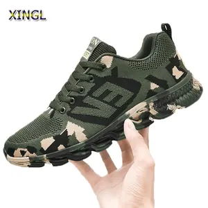 XL Made in China Herren-und Damenmode grüne Freizeit schuhe Outdoor Walking Training Simulation flache Schuhe