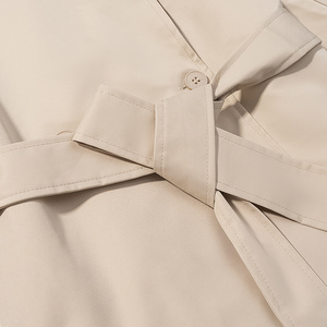 <span class=keywords><strong>Trench</strong></span> da <span class=keywords><strong>donna</strong></span> 2026: Nuovo modello casual alla moda con revers e cintura decorativa, stile retrò chic a maniche lunghe. - Product Image 5
