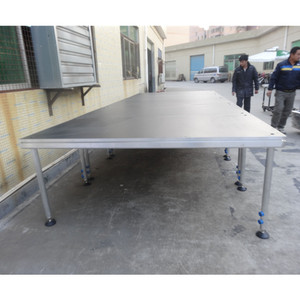 Escenario de aluminio resistente y ajustable en altura para decoración de conciertos - Product Image 5