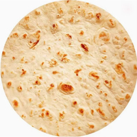Couverture en flanelle unique et créative à motif tortilla mexicaine - Couverture ronde personnalisable pour toutes les saisons, idéale pour la sieste au bureau ou la pause déjeuner