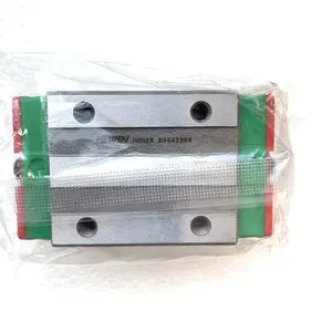 Trilho de guia linear hgh25ca hgw25cc 25mm, bloco de trilho para cnc