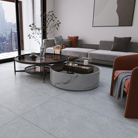 Carreaux de sol en porcelaine de bonne qualité, surface mate, 600X1200, surface en pierre de sable, antidérapant, couleur grise, carreaux de sol
