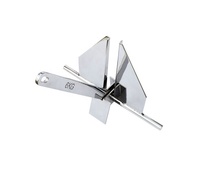 Acier inoxydable 316 Marine DANFORTH ANCRE 15kg/33LB Ancrage Amarrage Bateau Kayak Yacht Bateau Ancres Matériel Accessoires