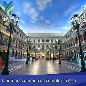 Mural Decorativo de <span class=keywords><strong>Pared</strong></span> para Hotel de Lujo Personalizado, Papel Tapiz de Estilo Moderno, Impermeable, para Proyectos de Renovación - El <span class=keywords><strong>Veneciano</strong></span> de Macao - Product Image 2