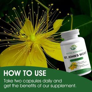 OEM ODM vendita calda St. john's Wort Healthcare integratore St. Johns estratto di erba capsule - Product Image 5