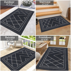 Tapis d'<span class=keywords><strong>entrée</strong></span> absorbant lavable, tapis de sol d'<span class=keywords><strong>entrée</strong></span> robuste, piège à saleté, grands tapis d'<span class=keywords><strong>entrée</strong></span> intérieurs - Product Image 6