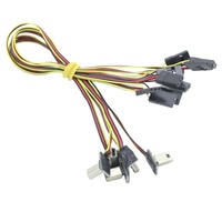 Câble Micro USB vers sortie AV pour caméra SJ4000 SJ5000 SJ6000, câble émetteur vidéo et audio FPV AV