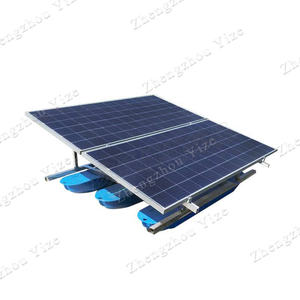 Pompe à eau solaire électrique à roue hydraulique à grande vitesse, aérateur d'étang de pêche, équipement aquatique - Product Image 2