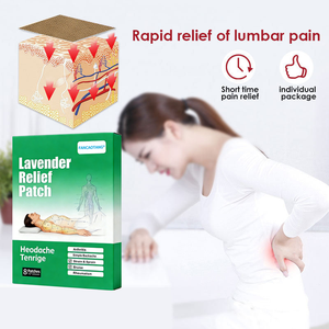 Médecine traditionnelle chinoise, pansement corporel rouge, pommade soulageant la douleur avec des ingrédients naturels, plâtre chinois naturel, soins de santé - Product Image 2