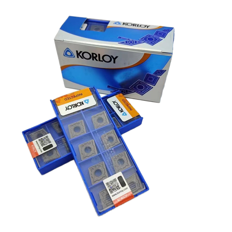 Оригинальная твердосплавная вставка Korloys CNMG120404/08/12 используется для поворота пластины токарного инструмента CNC держателя инструмента PCLNR