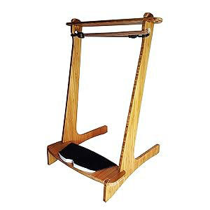 Bamboo <b>Wood</b> Vertical Freestanding Paddleboard Storage <b>Rack</b> Bamboo Surfboard Stand Premium Standing <b>Rack</b> to Display for Longboard - Product Image 2