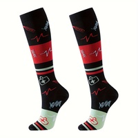 Offre Spéciale 15-20 mmHg course genou haut Tennis Nylon sport infirmière Compression chaussettes bas