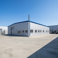 Capannone Industriale Prefabbricato in Acciaio a Grande Campata Personalizzato per USA, Canada e Nord America