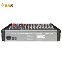 Fournisseur d'usine Console de mixage audio alimentée par 8/12 canaux mélangeur de son avec amplificateur de système de son pour les MJR-12 de fête