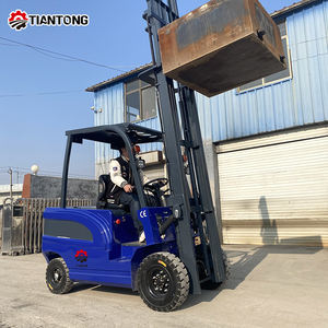 מלגזה חשמלית מיני TIANTONG לכל סוגי השטח עם הנעה 4X4, בעלת תווי תקן CE ו-ISO, מופעלת על ידי סוללה, למכירה - Product Image 2