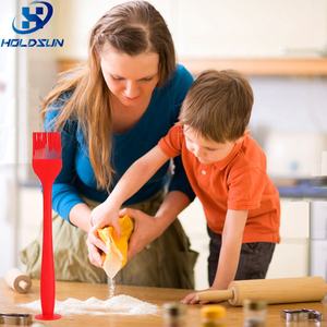 Brocha de Silicona para Barbacoa y Repostería, Resistente al Calor, Apta para Alimentos, con Mango Largo para Hornear, Color Personalizado - Product Image 6