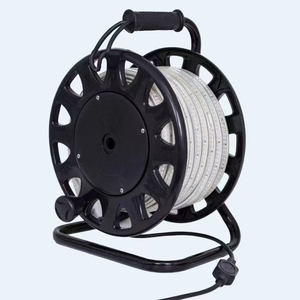 Climatisation <span class=keywords><strong>portable</strong></span> 220V Bande <span class=keywords><strong>LED</strong></span> flexible Bande lumineuse <span class=keywords><strong>LED</strong></span> 120led Étanche IP65 50 mètres 25 mètres 15 mètres de longueur pour chantier - Product Image 6