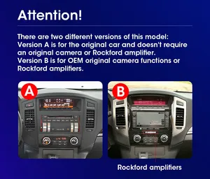 <span class=keywords><strong>Autoradio</strong></span> Carplay Android Auto pour Mitsubishi Pajero 2006-2014, lecteur multimédia vidéo, stéréo 2din, écran IPS, unité principale, WIFI 4G - Product Image 2