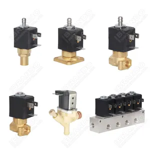 Koffie Maker Boiler Onderdelen 2 3 Way Water Inlaat Stoom Magneetventiel Voor Espresso Making Machine 12V 24V 110V 220V 230V Ac