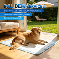 Fournisseur de tapis absorbants jetables pour animaux de compagnie, grands, épais, désodorisants, super absorbants, en tissu non tissé, pour chiens et chats, ODM/OEM