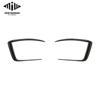 Couvre-ventouses d'admission d'air avant en fibre de carbone pour Tesla Model S Plaid V Style
