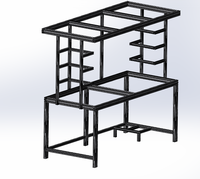 Banc de travail ESD personnalisé 306 3030, profil en aluminium à rainures en T, bureau de réparation informatique, table de travail antistatique pour la réparation électronique