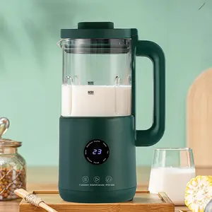 600ML Mini Soup And Soy Bean Milk Maker Portable Electric Heating Blender Food Processor Nut Milk Machine