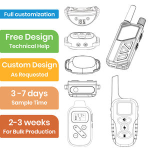 प्रशिक्षण कुत्ते कॉलर स्मार्ट ai 3300फीट बीप ध्वनि के साथ एंटी छाल इलेक्ट्रिक शॉक प्रशिक्षण कॉलर - Product Image 4