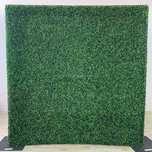 Mur de fleurs artificielles élégant blanc et vert : idéal pour les décors de mariage, <span class=keywords><strong>la</strong></span> décoration d'événements et les accessoires photo - Product Image 5