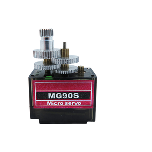 MG90S 12g เซอร์โวเฟืองโลหะเต็มรูปแบบ SG90 อัพเกรดมินิสเตียริงเกียร์ สำหรับเครื่องบินบังคับวิทยุ ปีกตรึง หุ่นยนต์ DIY อุปกรณ์เสริมสำหรับทำโมเดล - Product Image 4
