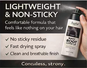 Spray colorant temporaire pour racines de <span class=keywords><strong>cheveux</strong></span>, à base de plantes, couleur noire, sans ammoniaque, couvre les <span class=keywords><strong>cheveux</strong></span> gris, coloration rapide, vente en gros sous marque privée - Product Image 5