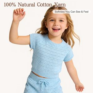 Vente directe fabricant – Fil fantaisie 100 % acrylique, teint, à quatre brins, tricoté à la main, épaisseur moyenne, pour bébé, type laine de bébé et coton laitier - Product Image 4