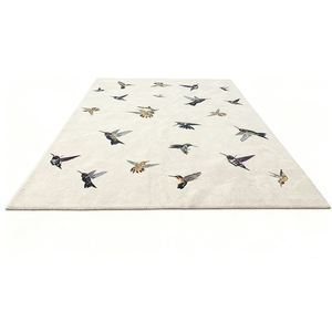 Haute qualité personnalisé coupe Pile 3D imprimé motif géométrique écologique anti-dérapant moderne <span class=keywords><strong>tapis</strong></span> grand Jacquard fait à la machine en nylon - Product Image 3