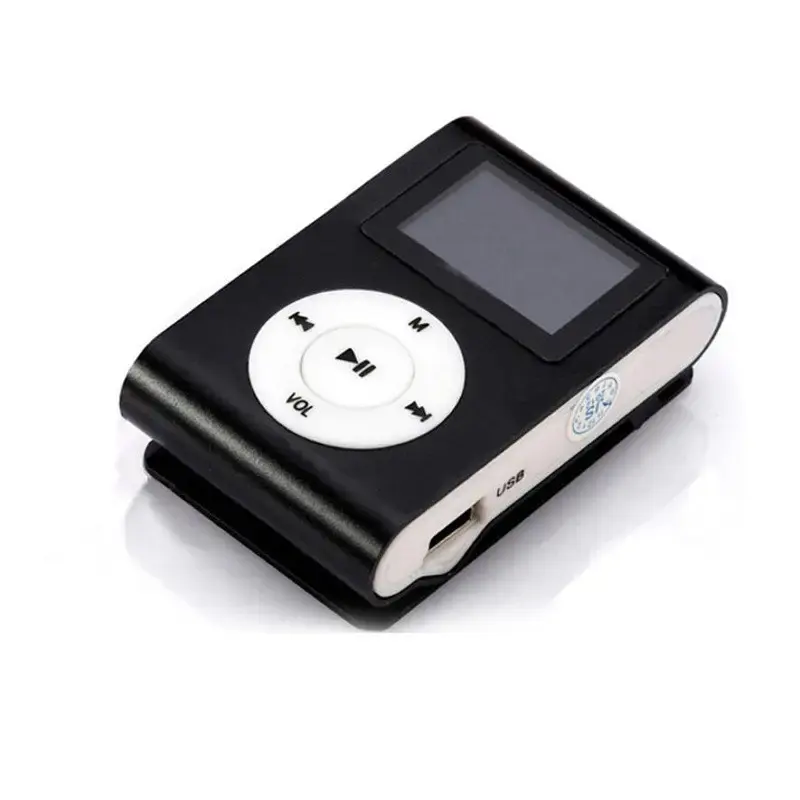 Caliente precio barato full color4GB 8GB Delgado mini USB MP3 Music Media Player