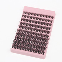 Yunhai Segments cils 0.05 marque privée bricolage cachemire cluster cils Kit bricolage Extension de cils Kit de voyage fournitures
