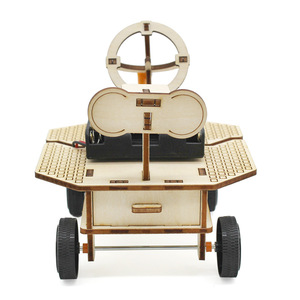 Modelo de Rover Marítimo en Madera, Kit de Ensamblaje Manual, Juguete Educativo de Ciencia para Niños de 7-9 Años, Aprendizaje STEM - Product Image 1