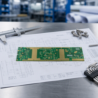 Layanan Prototipe PCB Multilayer Cepat, Pemasok Fabrikasi Papan Sirkuit Cetak Elektronik OEM Kustom