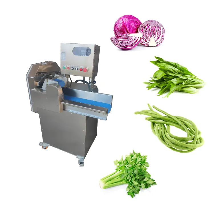 フードショップ自動多機能野菜フルーツセロリグリーンオニオンキャベツ切断機