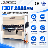 Presse plieuse CNC électrique compacte de haute précision 130T 2000mm sans huile à double servo pour armoires, panneaux et fabrication métallique