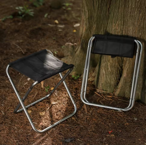 Tabouret pliant portable d'extérieur en alliage d'aluminium, chaise de loisirs ultra-légère en alliage d'aluminium, tabouret de camping et de pêche - Product Image 5