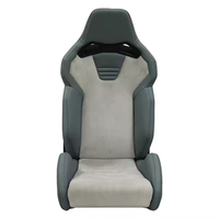 Sièges de course en cuir PVC noir de haute qualité SR-S, style sport, réglables pour simulateur, en stock (9023) – Prêts à être expédiés