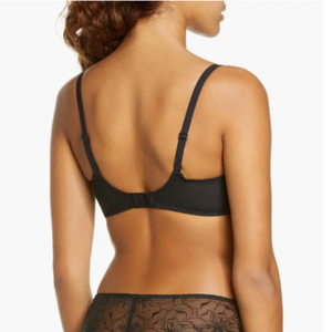 Nuovo Design personalizzato Plus Size pizzo raso ricamato Tulle con ferretto <span class=keywords><strong>reggiseno</strong></span> mezza coppa non imbottito - Product Image 2