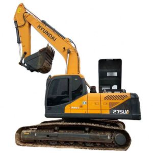 Excavatrice sur pneus Hyundai 27 tonnes d'occasion en bon état, fabriquée en Corée, prix compétitif, modèle Hyundai 275LVS, utilisée au Pérou - Product Image 1