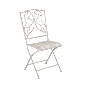 Mesa y silla de hierro forjado plegable para Patio, conjunto de bistró moderno para jardín, Patio y terraza, venta al por mayor, novedad de <span class=keywords><strong>2022</strong></span> - Product Image 5