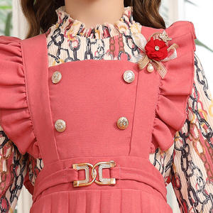 Vente chaude fille automne et hiver robe nouvelle tenue décontractée pour enfants ensemble deux pièces - Product Image 4