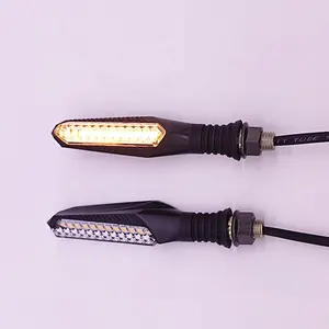 TZ023 scooter per moto a manico corto indicatore di direzione del freno scorrevole indicatori di direzione ambra luci a Led per moto