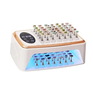380W Portable Durable Modern Gel Polish Nail Dryer 4-<b>Timer</b> LED <b>Lamp</b> <b>with</b> 90 UV Beads - Product Image 2