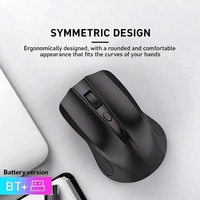 Pabrik Grosir T31, Produk Terlaris Mouse Optik Ergonomis USB Nirkabel 2.4GHz untuk PC/Desktop (Tangan Kanan)