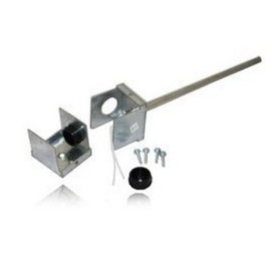 Sensor de Temperatura para Ductos Emori TE-6351M-1 con Cables de Salida y Simulación de Montaje en Ducto - Product Image 2